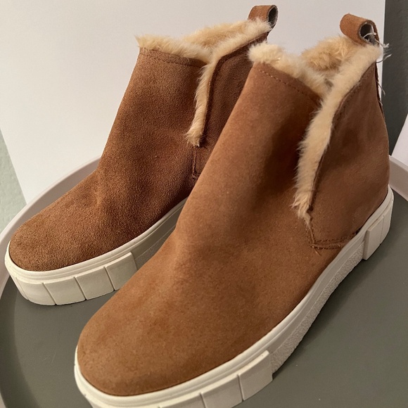 Dolce Vita Ankle Boots With Fur Lining - Picture 9 of 9